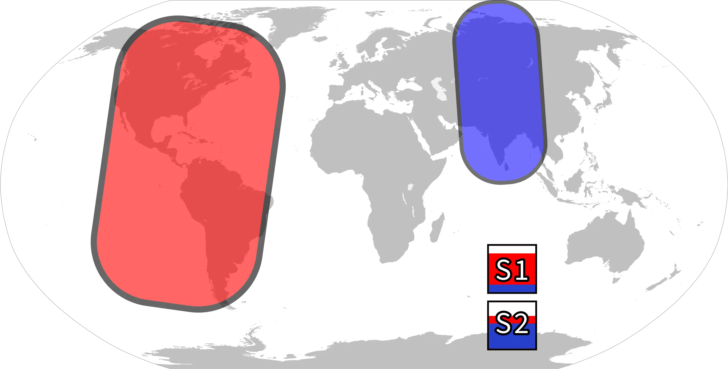 Users are active at different times around the world.
